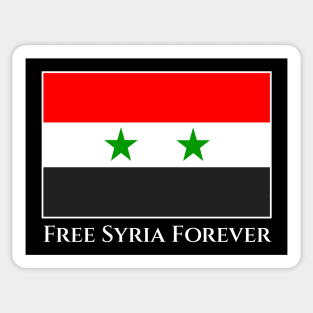 Free Syria Forever Sticker